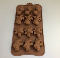 Silicone Chocolate Cake molds (Dinosaurs)