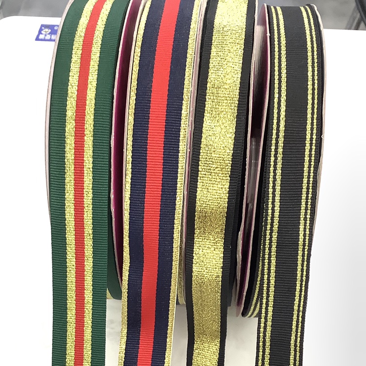 条纹镶金带
