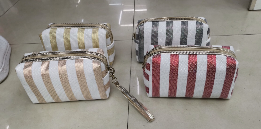条纹八角包 条纹六角包条纹八角包化妆包