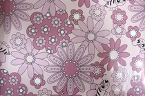 Plain coloured wallpaper