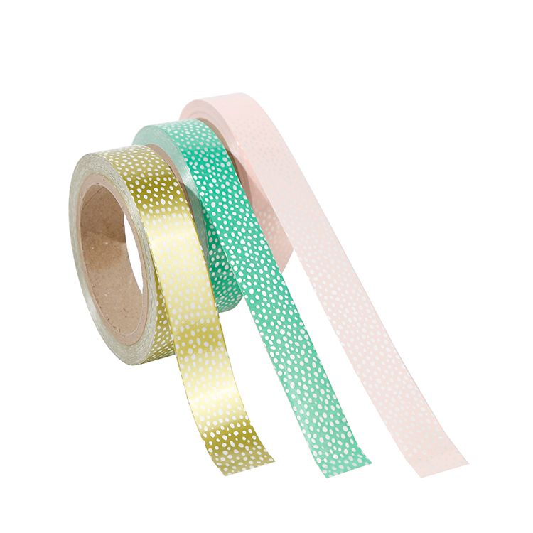 2.5CM*25M 6个/OPP 米点塑料彩带厂家直销详情图10