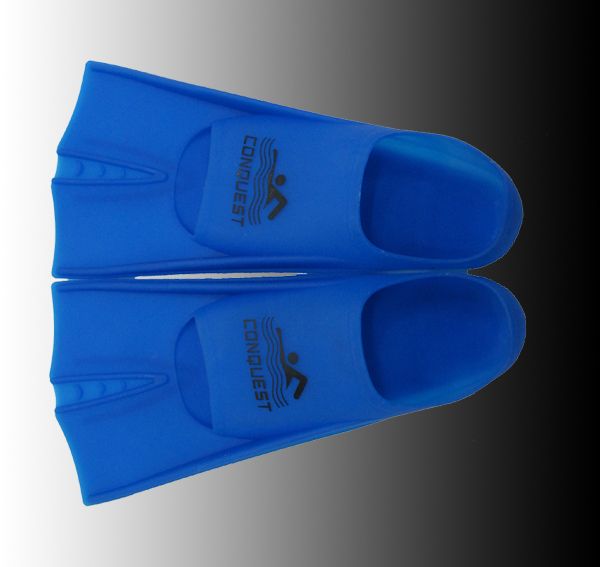 The manufacturer directly sells bolu genuine silicone swimming flippers, snorkeling frog shoes, BF11 flippers, XS Size 30-32 blue thumbnail