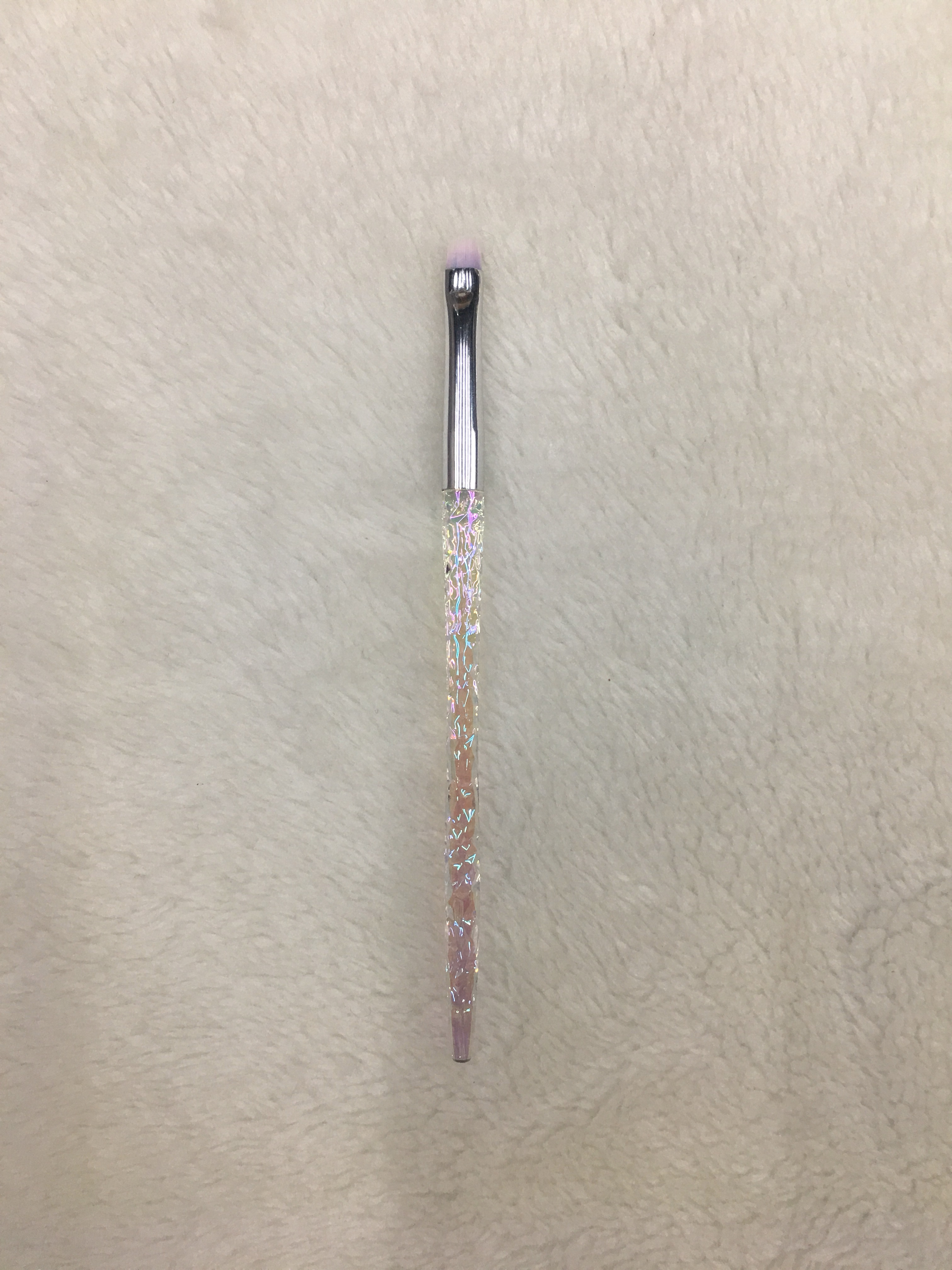 Skew Eyebrow Brush Pink Soft Hair Eyeshadow Brush Detail Brush Beauty Brush Eyebrow Brush details Picture