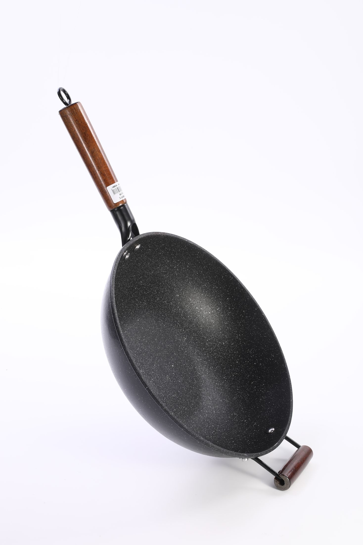 威王麦饭石不粘炒锅两用电磁炉煤气灶32CM