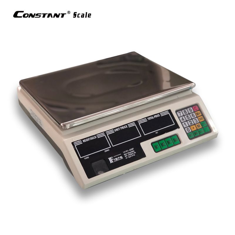 14191-209F Cheap electronic pricing commercial scale, export English watermelon fruit scale, 40KG/5g
