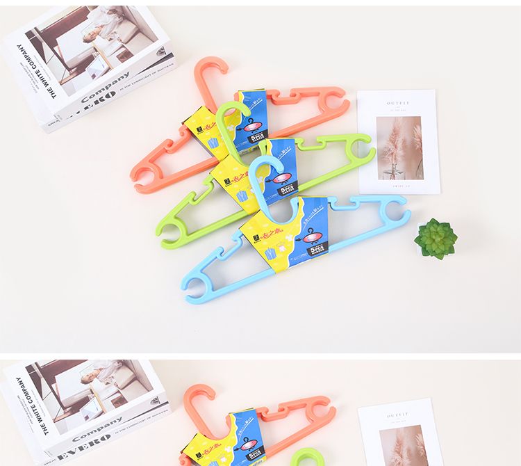 旭峰 厂家直销成人多功能实心塑料衣架加厚宽肩晾挂晾晒服装围巾裤子用详情图8