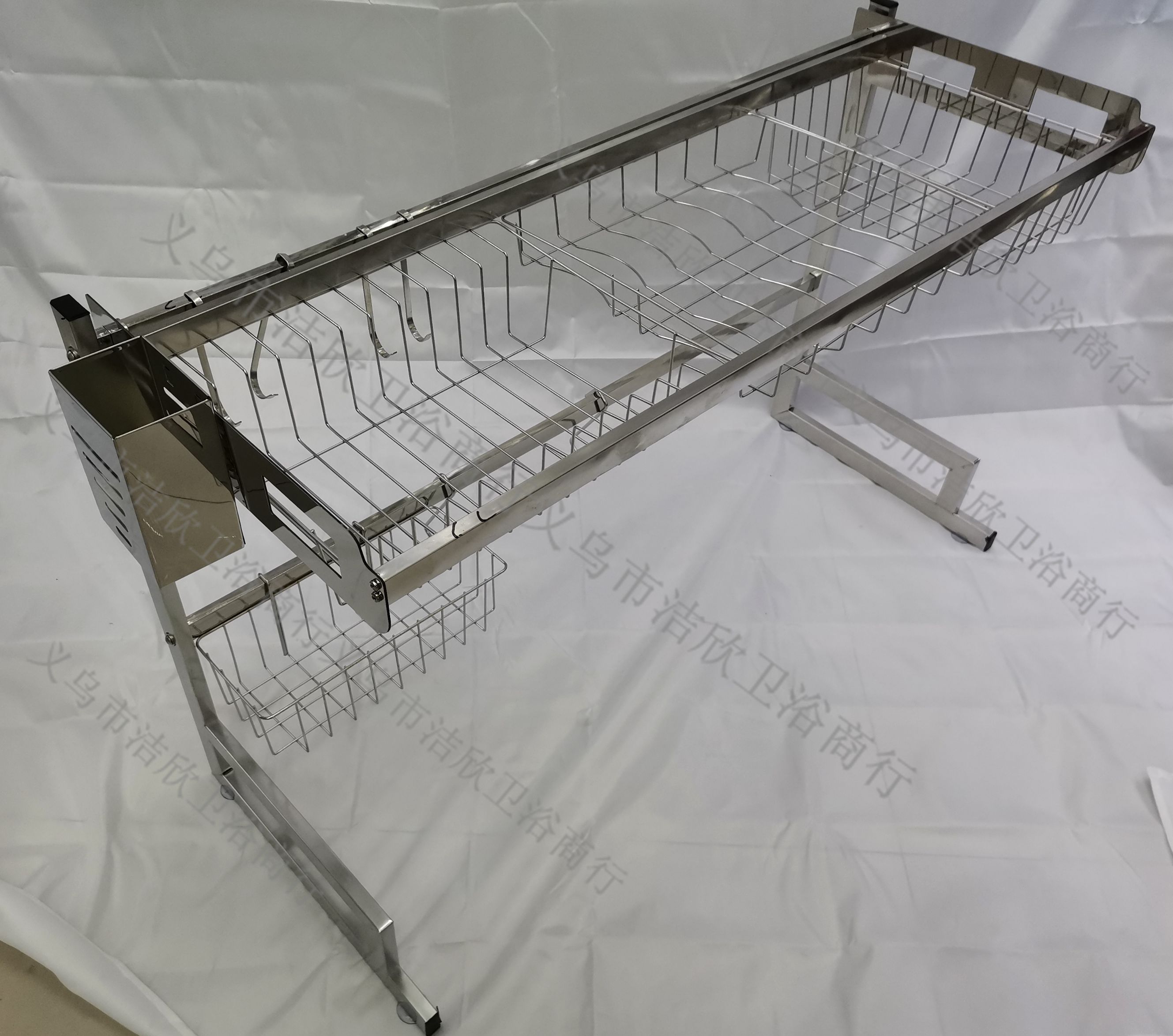 【可议价】水槽架 碗碟沥水架 碗架 不锈钢碗架 网红水槽架65b详情图4