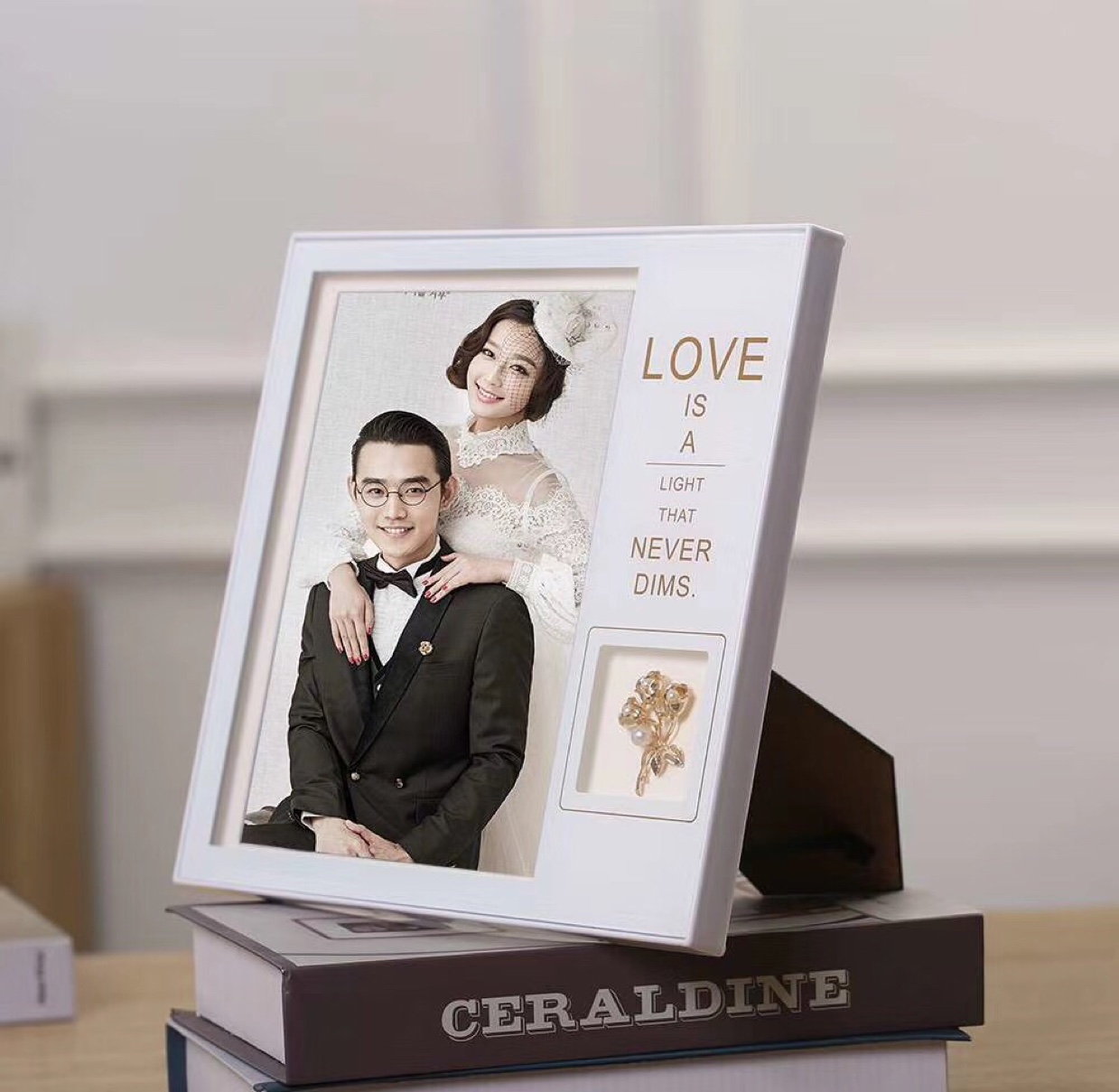 欧式相框/婚纱影楼相框/摆台细节图