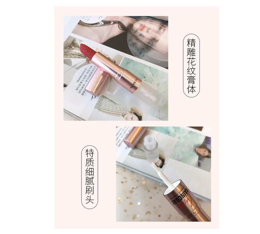 ALOBON Fantasy Fixed Color Raincoat Lipstick details Picture