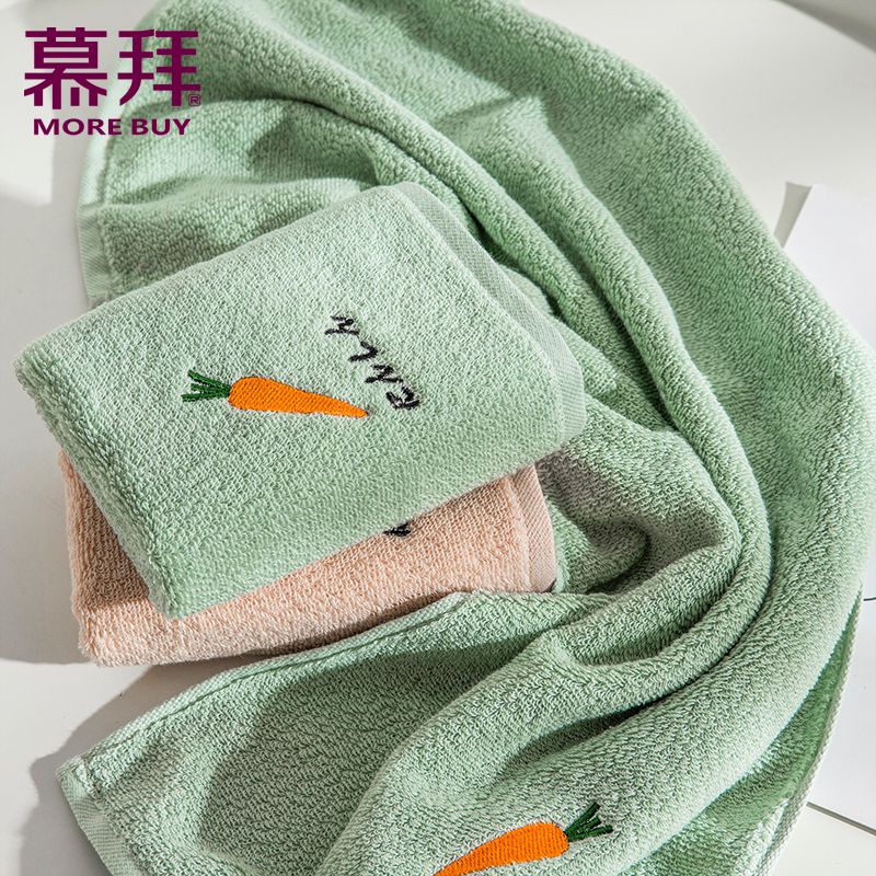 Yiwu quality Products Factory Direct sales Pure cotton towel Embroidered style, adult household soft facial towel -6816/42025 Application Scenario