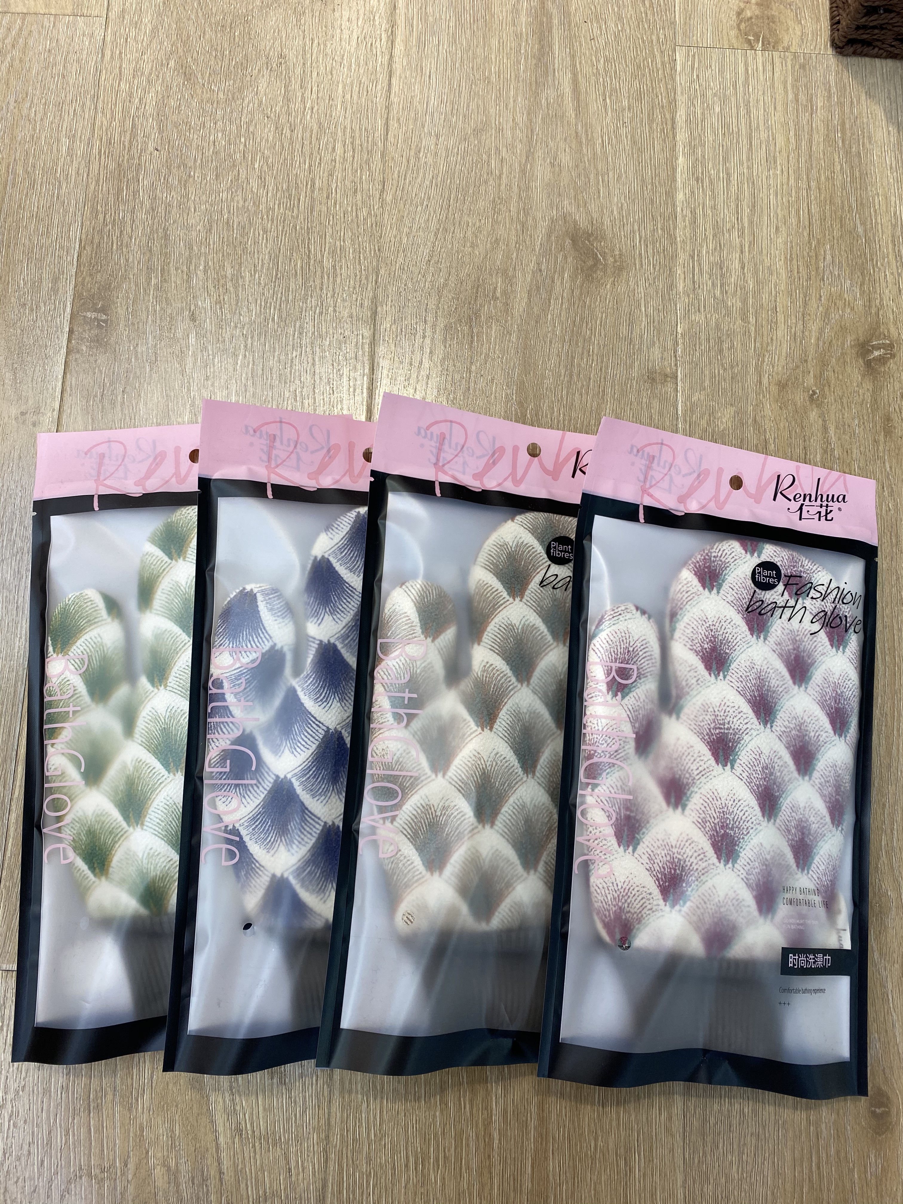 Bath towel Bath gloves bath artifact dandelion thumb bath gloves details Picture