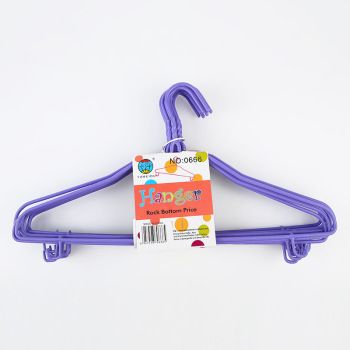 0666 Factory Direct Sales: Adult clothes hangers for street vendors, clothes hangers for markets, temples and exhibitions, thickened to 43 lengths