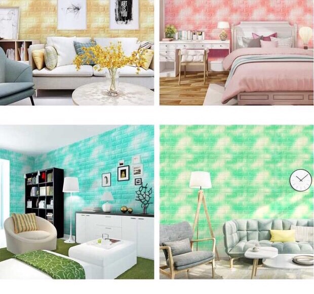 Foam wall sticker