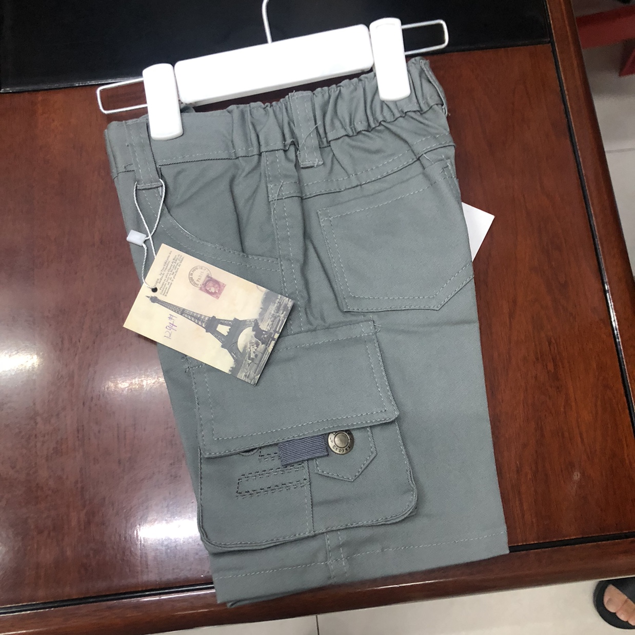 Men's casual shorts, summer Korean-style trendy sportswear, thin and loose capri pants