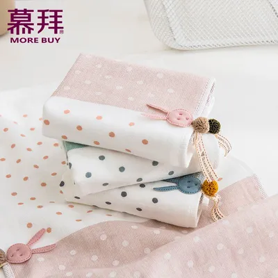 Yiwu Good Goods Factory Direct Cotton Children's Square Towel Soft Absorbent Cotton Small Towel -6759/42025