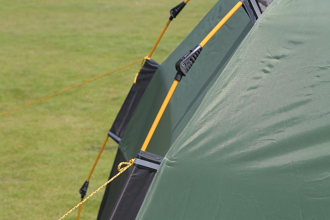 The manufacturer customizes 5-8 large-sized tents, military green picnic and camping tents, rainproof, insect-proof and breathable outdoor tents detail image 11