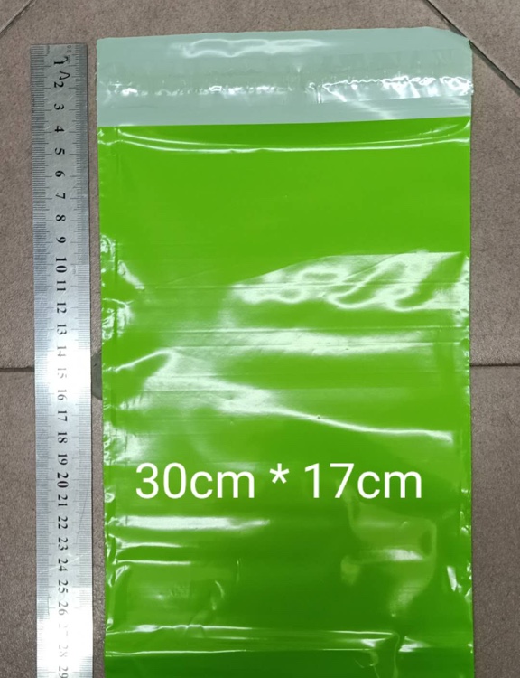 Green express delivery bag Green express delivery bag