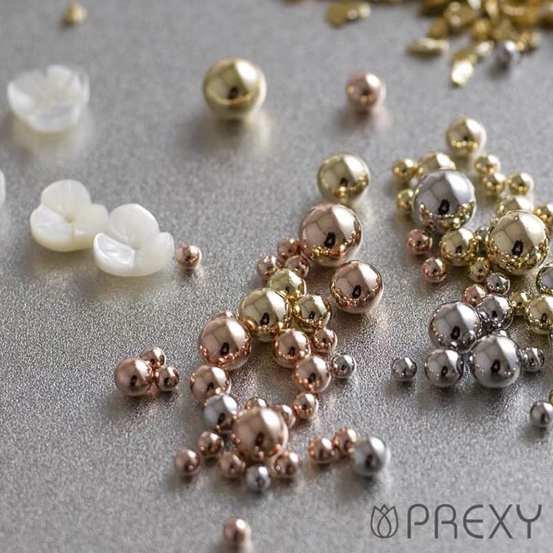 彩色钢珠 金色银色钢珠 饰品小钢球轴承配件