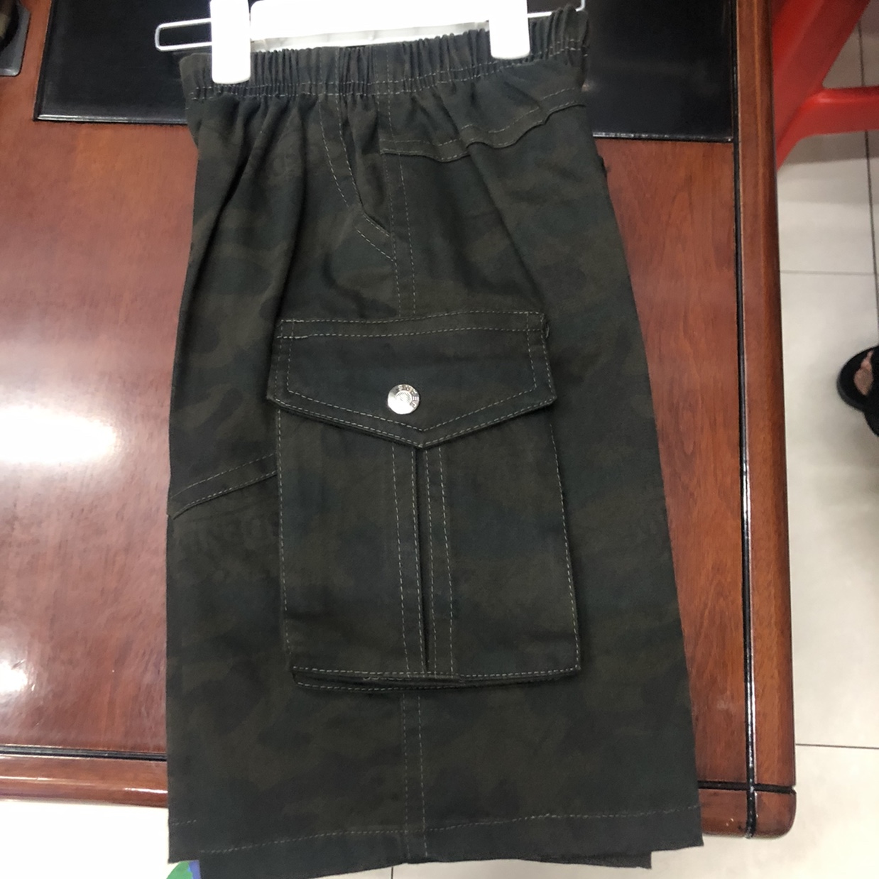Cotton loose five minutes trousers for men summer wear shorts elasticated waist casual trousers for middle-aged and elderly men 100% cotton large breeches thumbnail