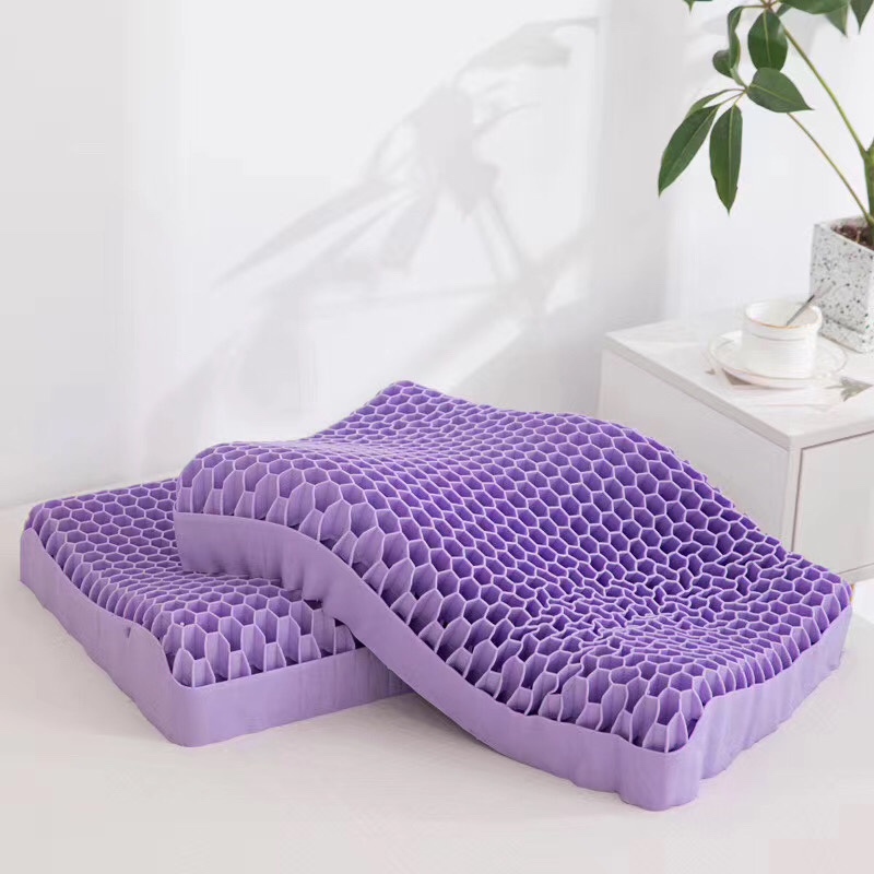 Honeycomb latex pillow