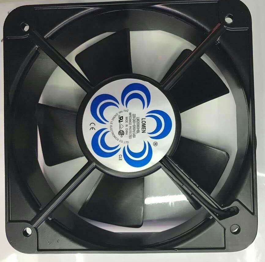 Axial flow fan exhaust fan 200*200*60 LOMEN LM20060HA2HBL AC220V detail image 1