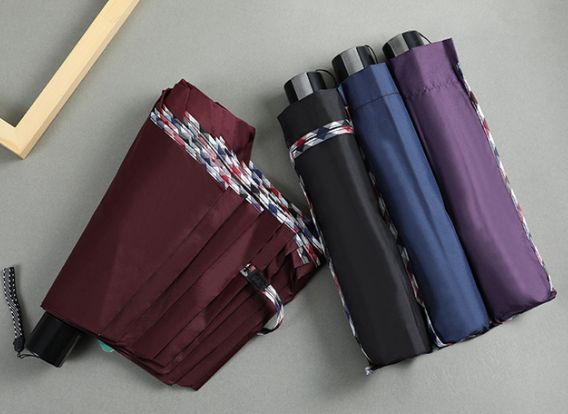 Touch The Edge Of The Umbrella Three Fold