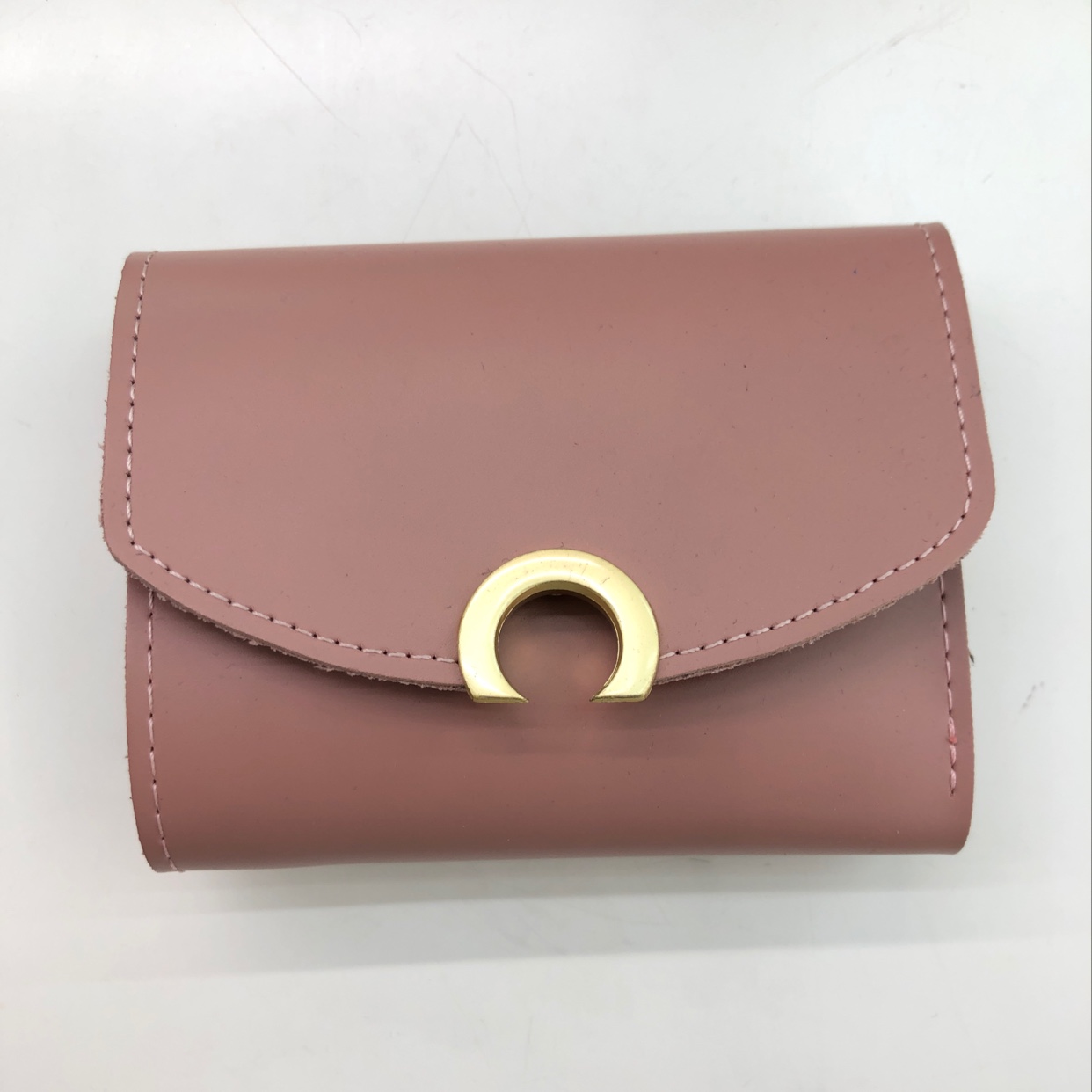 简约清新三折小钱包产品图