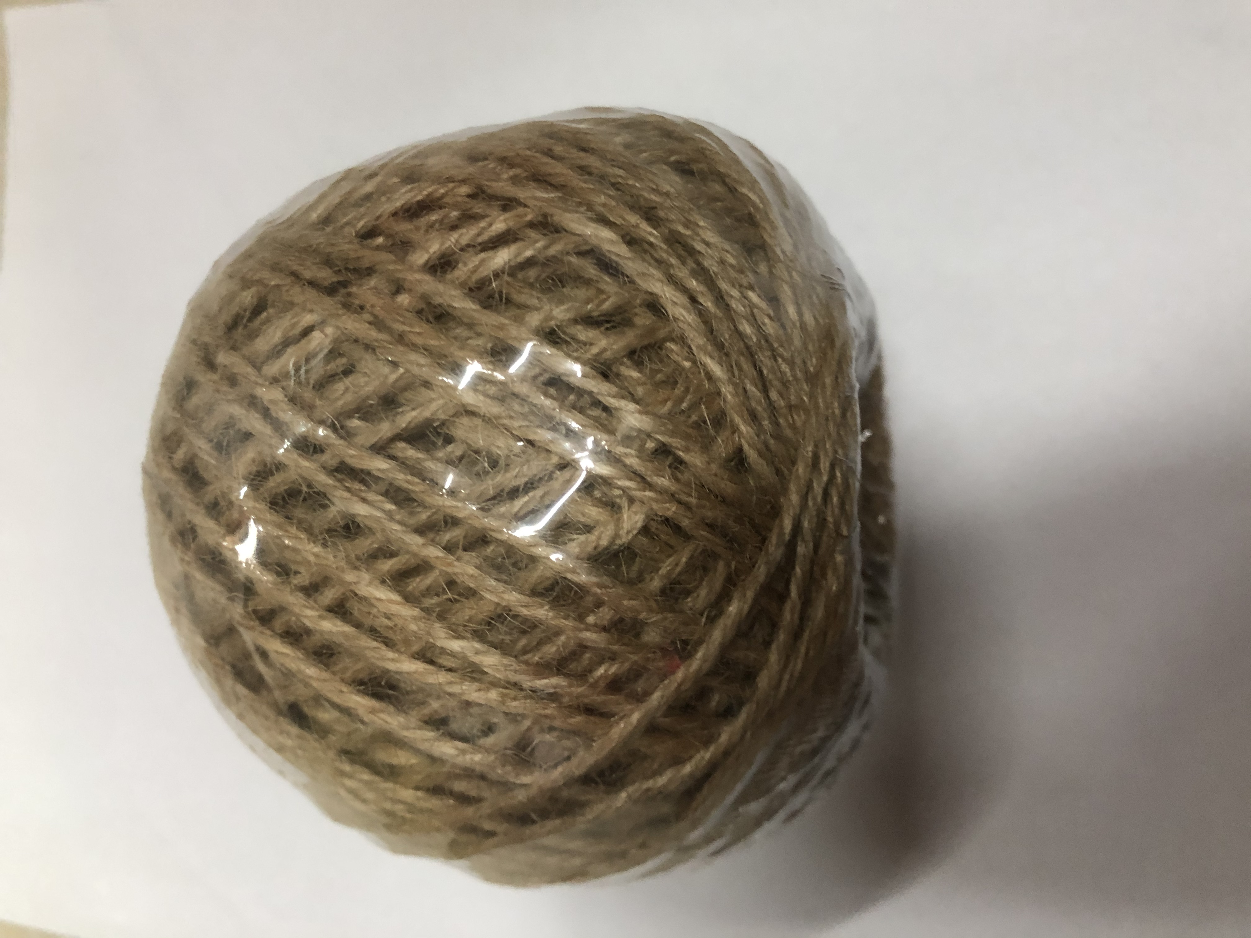 Jute Ball Line Primary Color Natural Hemp-Endless Possibilities