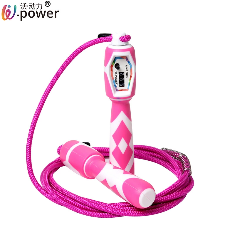 Genuine Wopower bearing counting skipping rope, adult fitness products, student physical education high school entrance examination qualifying training cotton skipping rope Application Scenario