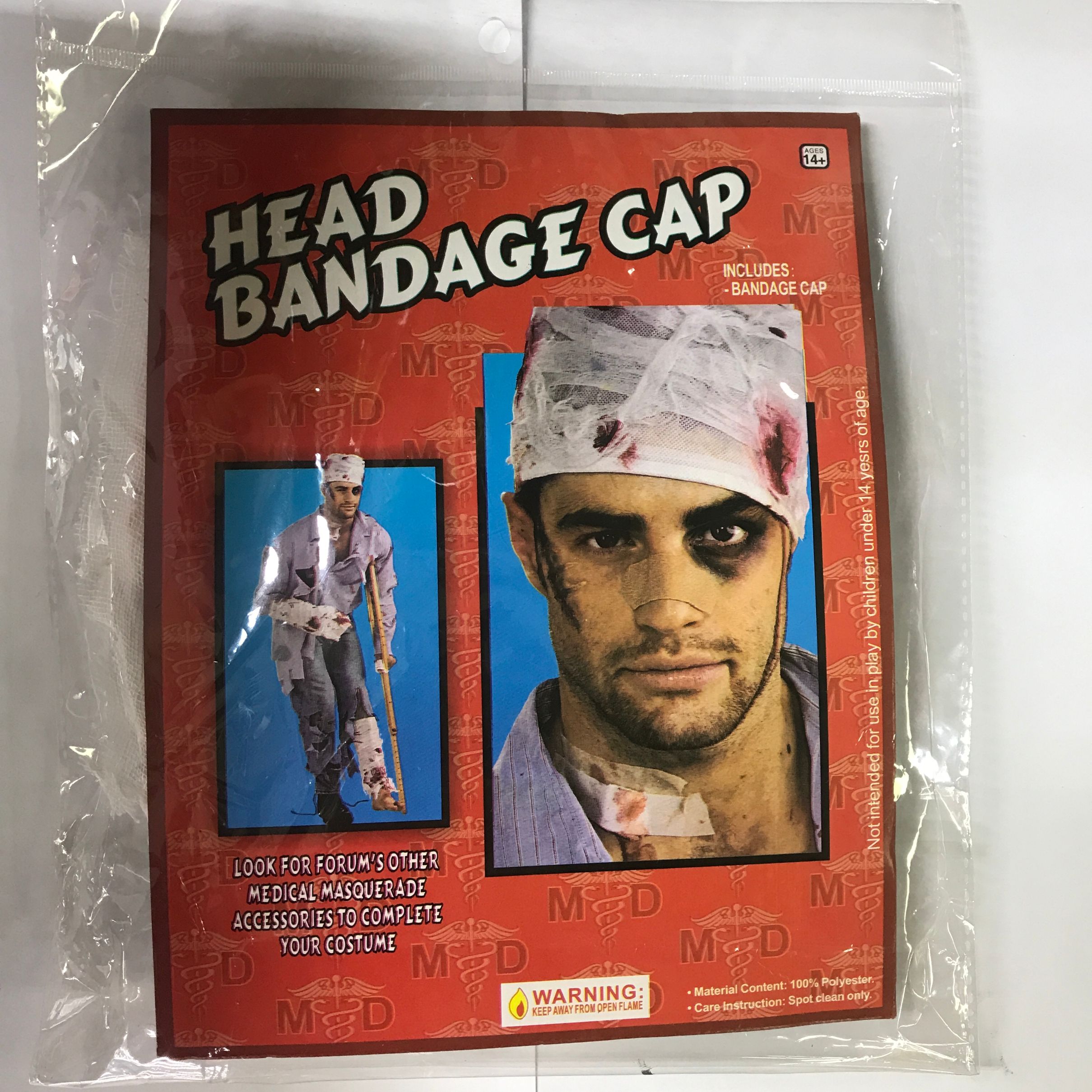 万圣节头部绷带