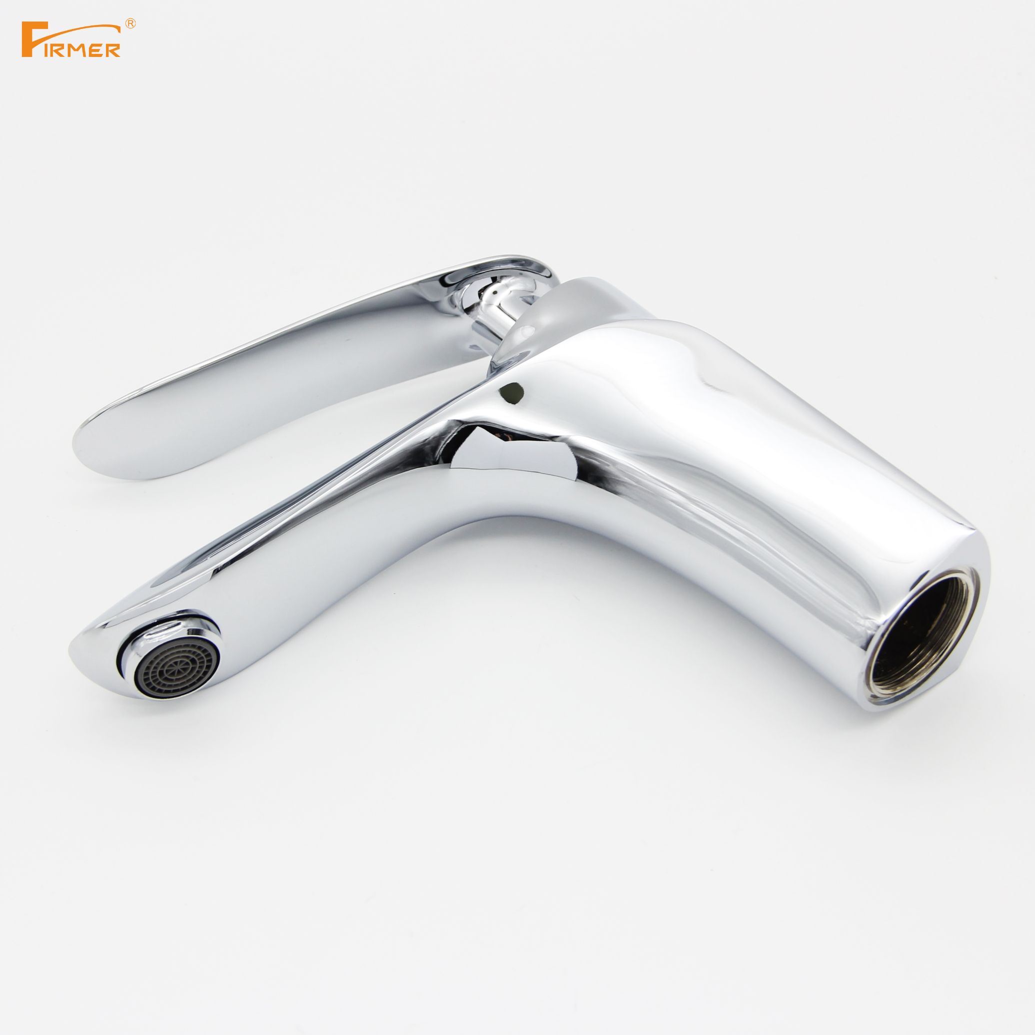 FIRMER all-copper single-hole washbasin faucet, hot and cold water mixing valve, washbasin faucet Application Scenario