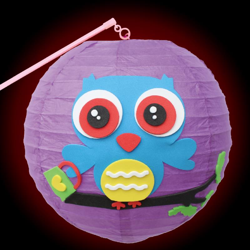 中秋卡通灯笼装饰幼儿园手工作业DIY详情图6