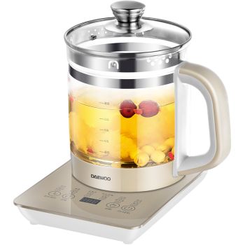 大宇（DAEWOO）养生壶1.5L煮茶器煮蛋机多功能养生壶 DYYS-S28