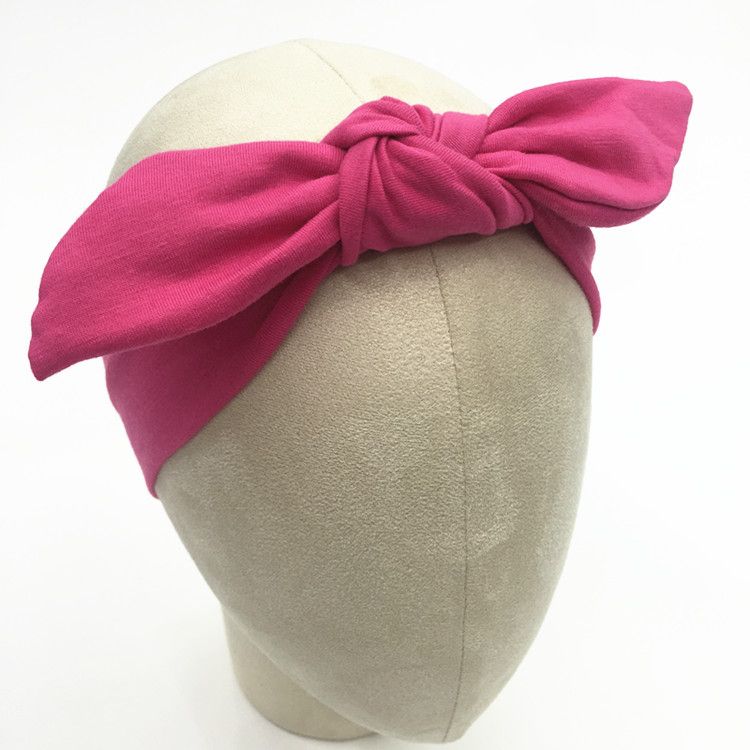 Plain rabbit headbands are in fashion thumbnail