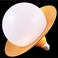 厂家直销led灯泡超亮球泡E27/B22螺口节能帽型球泡灯40w白底实物图