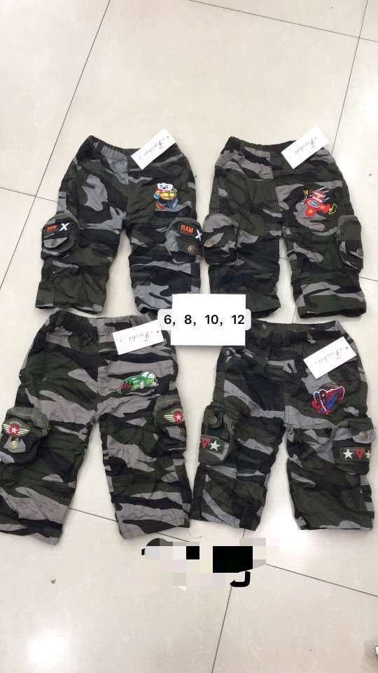 2020儿童迷彩中裤适合小中童产品图