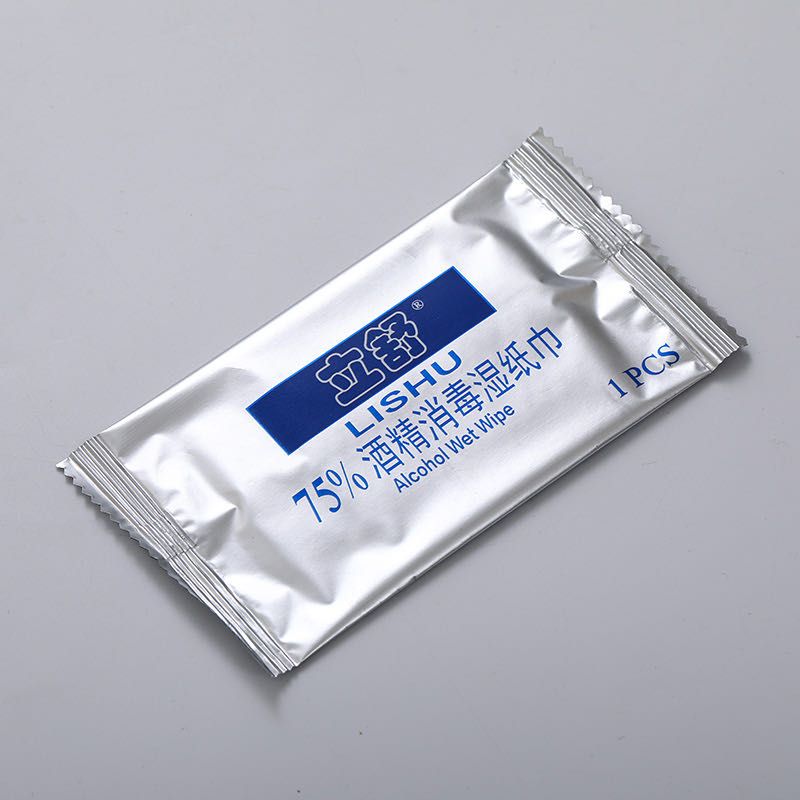 单片酒精湿巾一次性湿纸巾详情图3