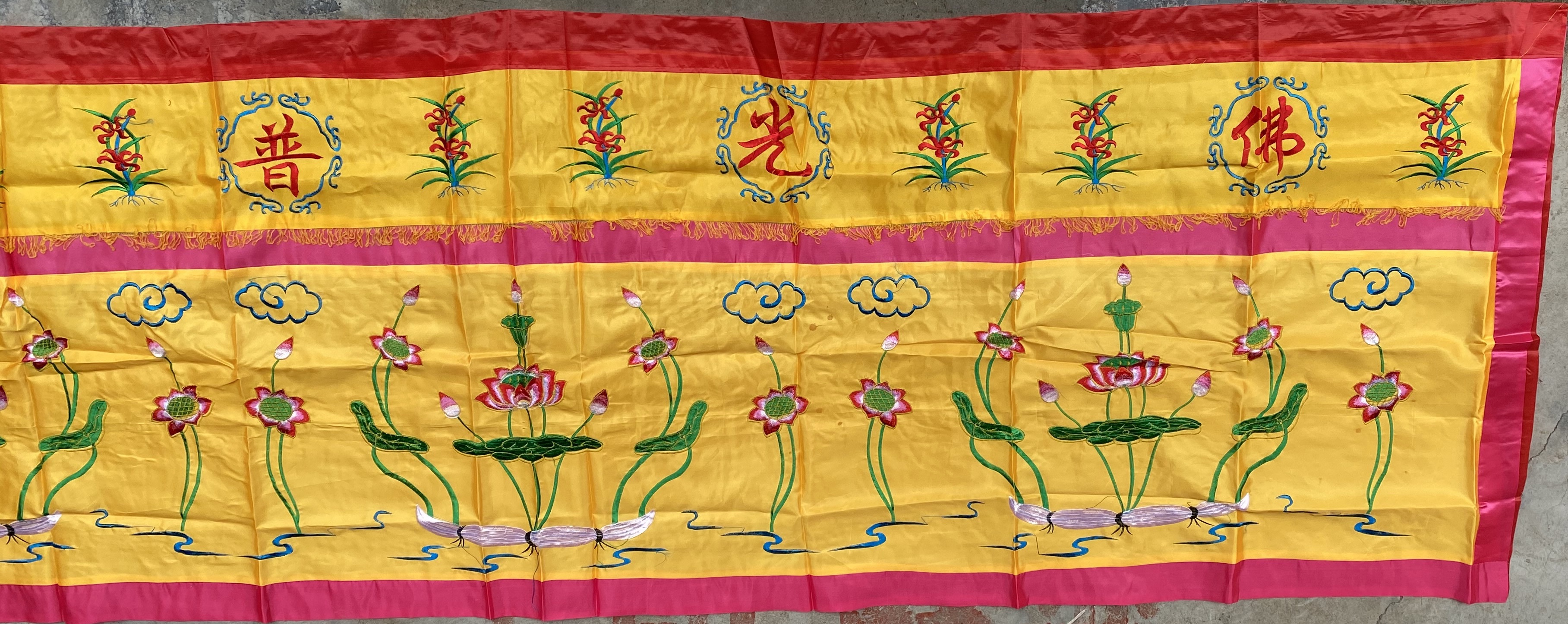 Lotus table bezels, Buddhist supplies Application Scenario