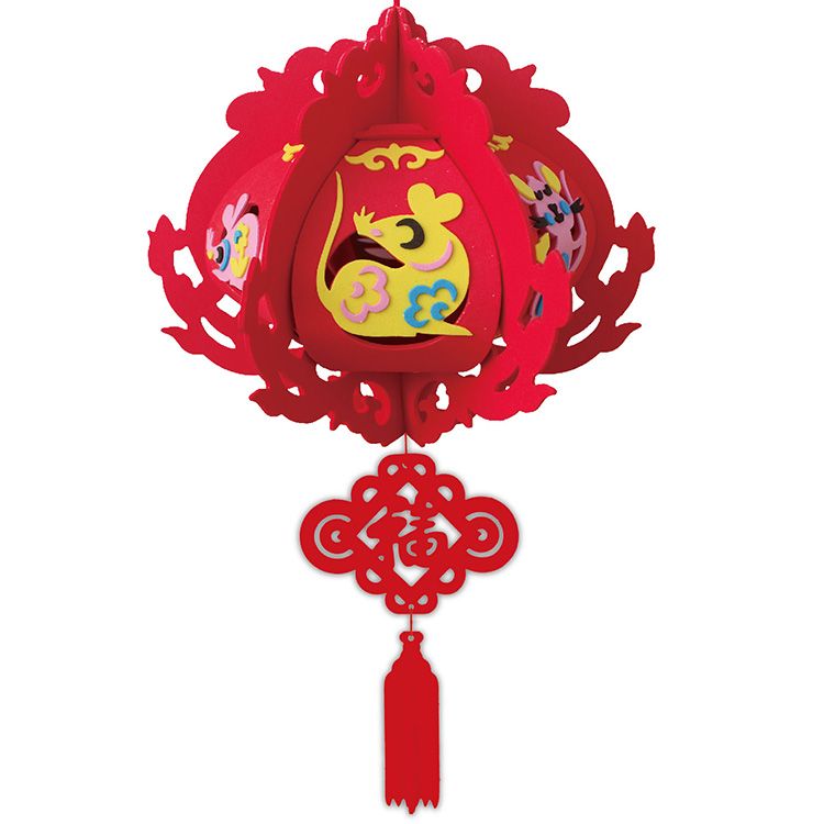 手工灯笼中秋元宵春节diy灯笼儿童手工制作详情图3