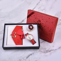 2019新款创意组合精美包装手表+钱包套装情人节送女生礼品