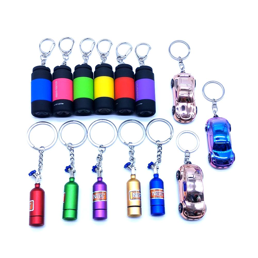 Oxygen bottle grenade car key chain metal key ring key chain car key car modification parts thumbnail