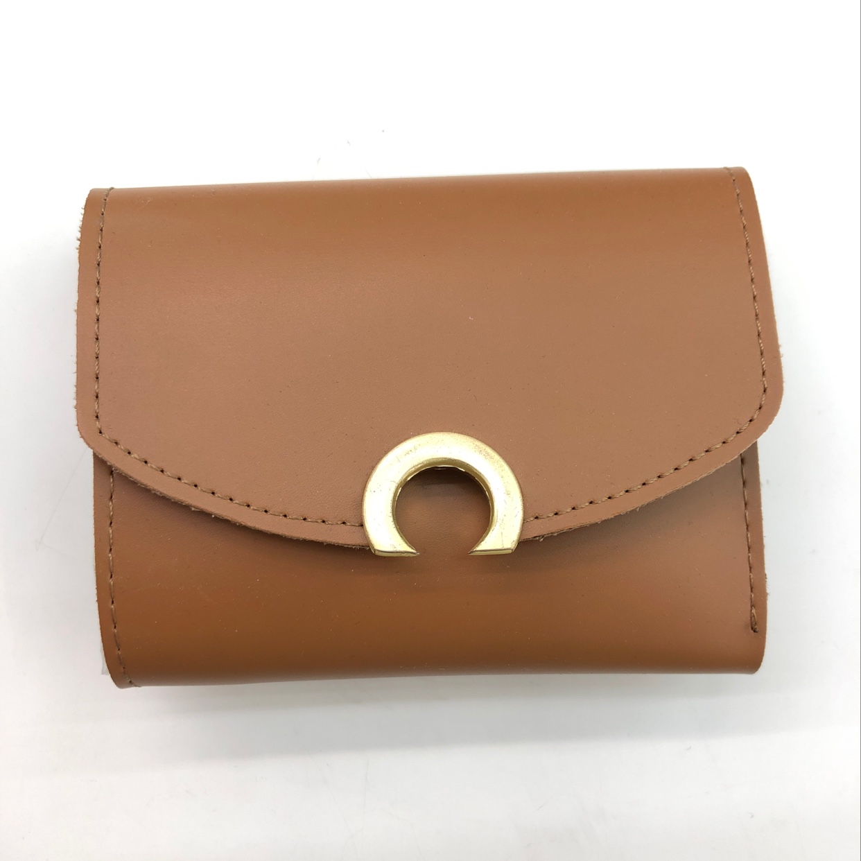 简约清新三折小钱包细节图