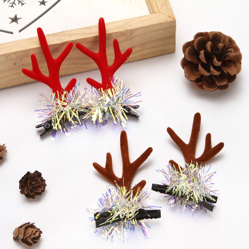 Christmas Holiday Hairpin Headband Specification drawing