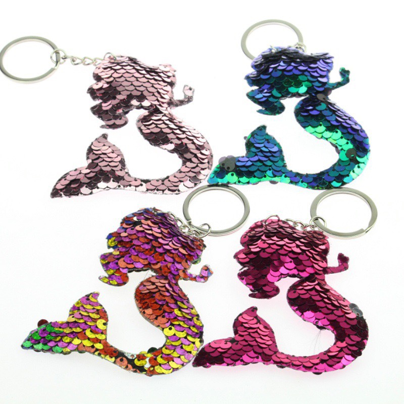 Sequined key chain pendant Specification drawing