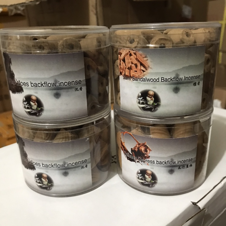 Natural backflow incense, agarwood, sandalwood, Taihang cliff cypress