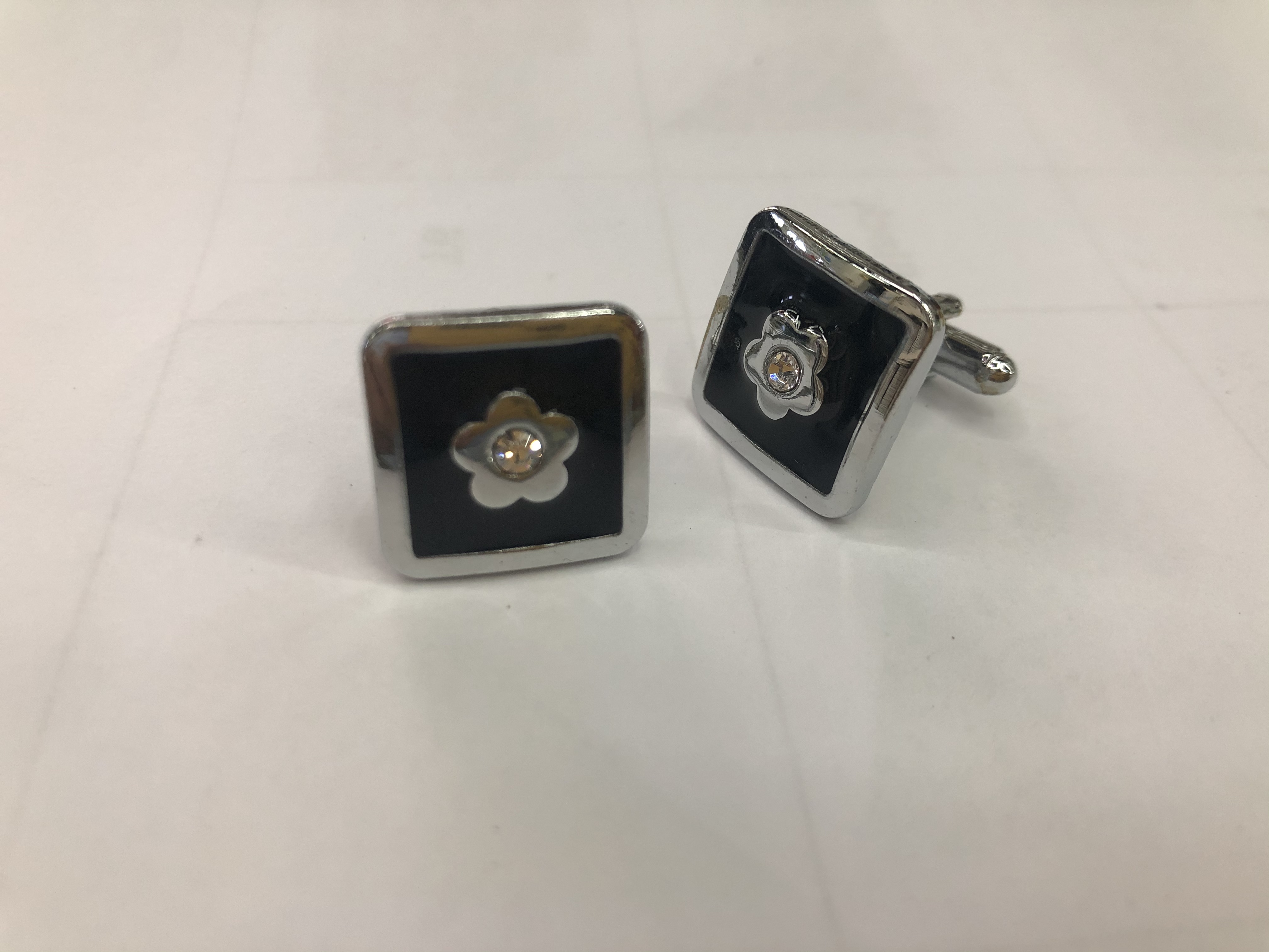 点漆方形普通脚袖扣cufflinks产品图