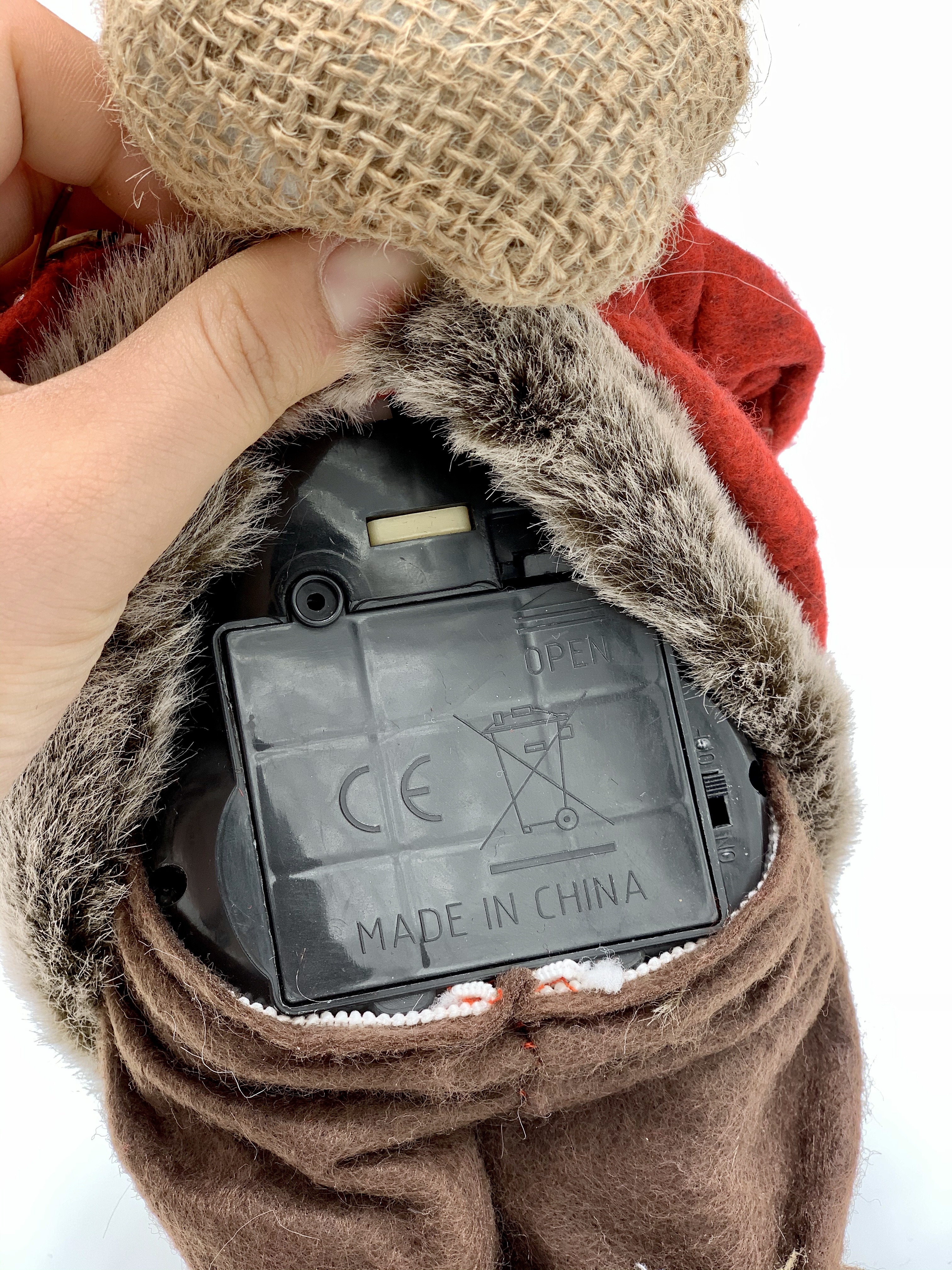 30 cm luxury new owl electric Santa Claus undefined