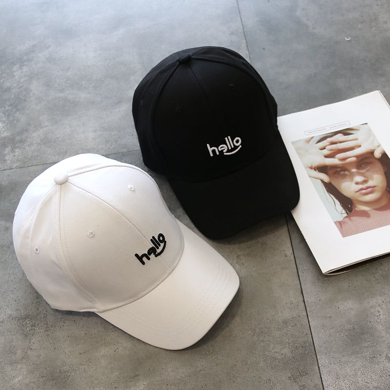 帽子女韩版学生百搭棒球帽时尚遮阳帽街头情侣刺绣鸭舌帽男详情图2