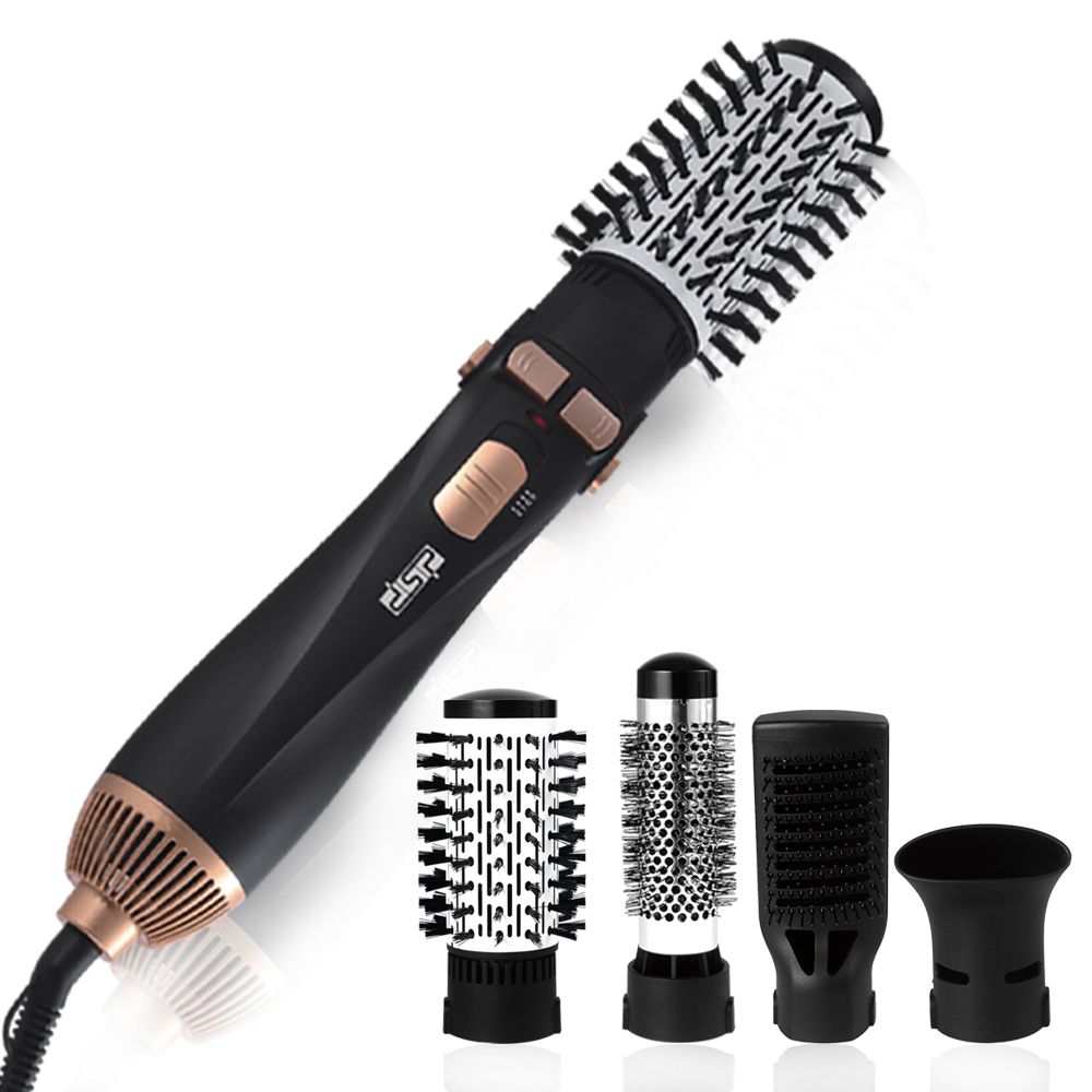 DSP Dansong hair dryer multi-function curly straight hair comb electric coil rod blowing air comb four in one professional set thumbnail
