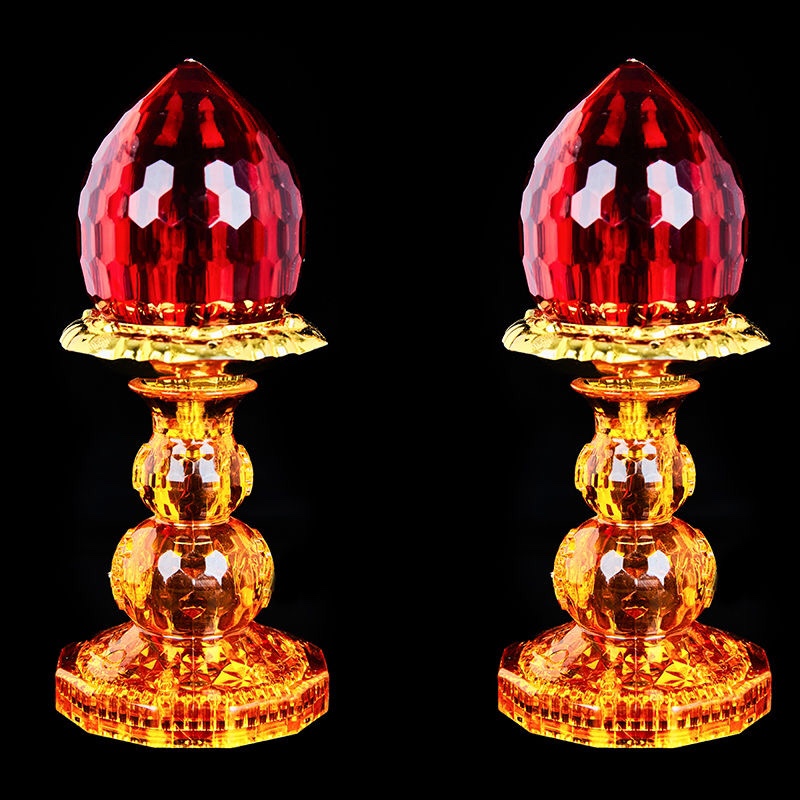 13-inch LED gourd auspicious lamp, a household offering lamp for the God of Wealth in front of the Buddha Specification image